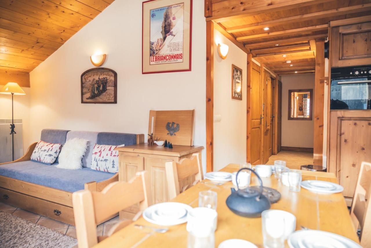 Le Serre D'Or, Grand Appartement Au Pied Des Pistes De Ski Saint Chaffrey Bagian luar foto